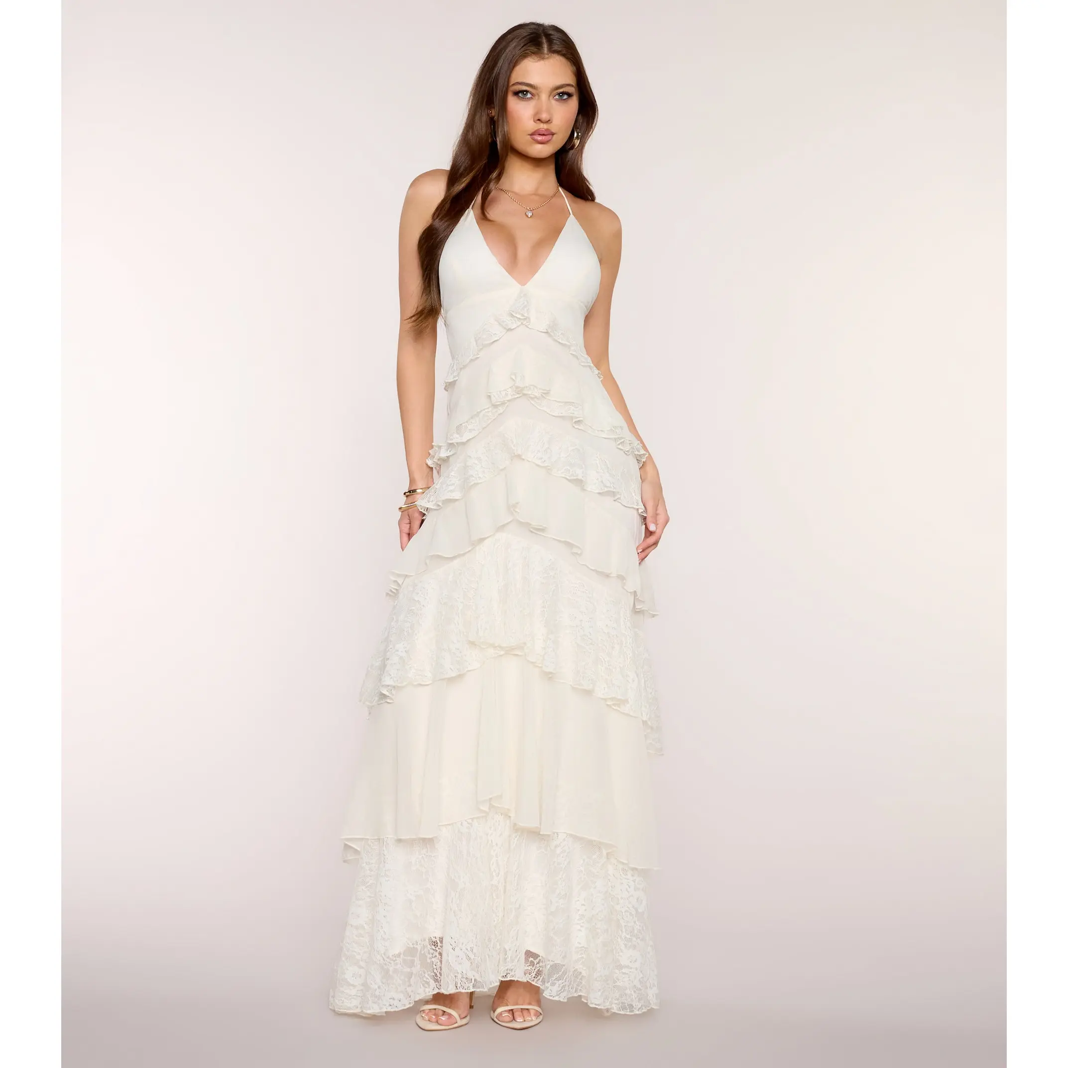 Juliette Chiffon Lace Formal Dress
