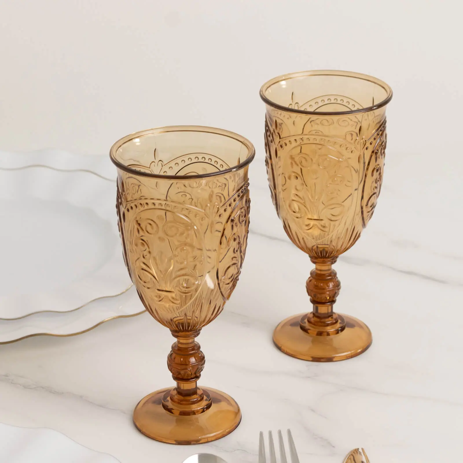 11 ounce stemless wine glasses Longhorn 11 oz. Etched Wine Glass Sets main image 1