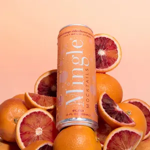 Blood Orange Elderflower Mimosa Mocktail Blood Orange Elderflower Mimosa Mocktail