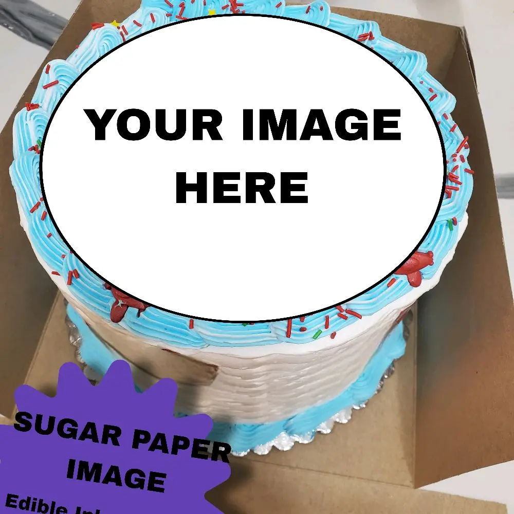 Edible Image for Desserts - SUGAR paper