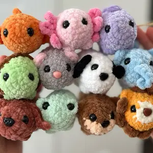 Hand crocheted animal buddies pt2
