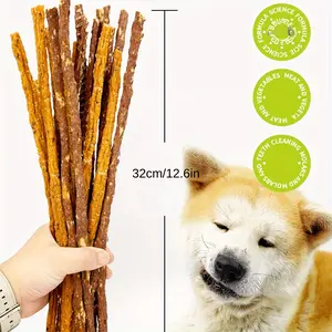 7.05oz/14.11oz(200g/400g) 12.6'' Chicken/Duck Molar Stick, Natural Ingredients, Natural Dog Treats, Healthy, Easily Digestible, Dog Chews Long Lasting, And High Protein, Low Fat, Perfect Training Reward Snack For Small, Medium and Large Dogs
