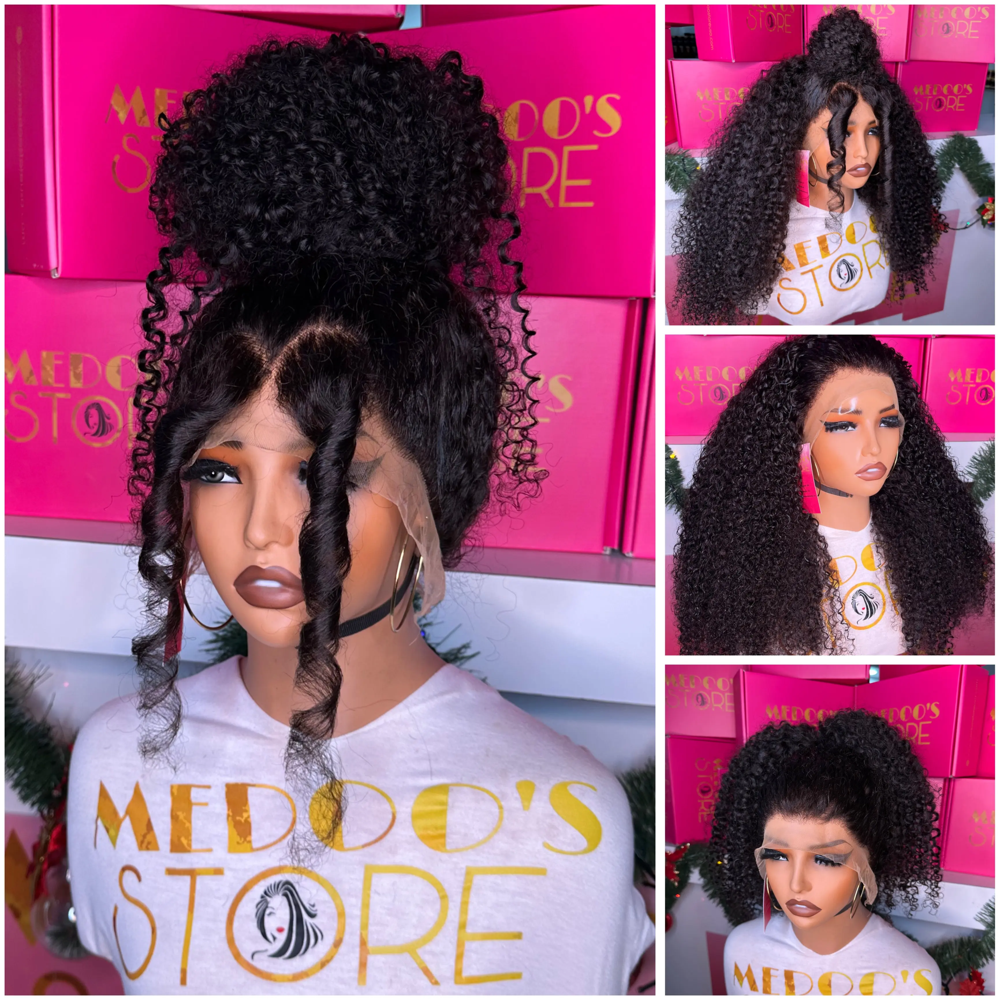 Lace Wig 360 curly