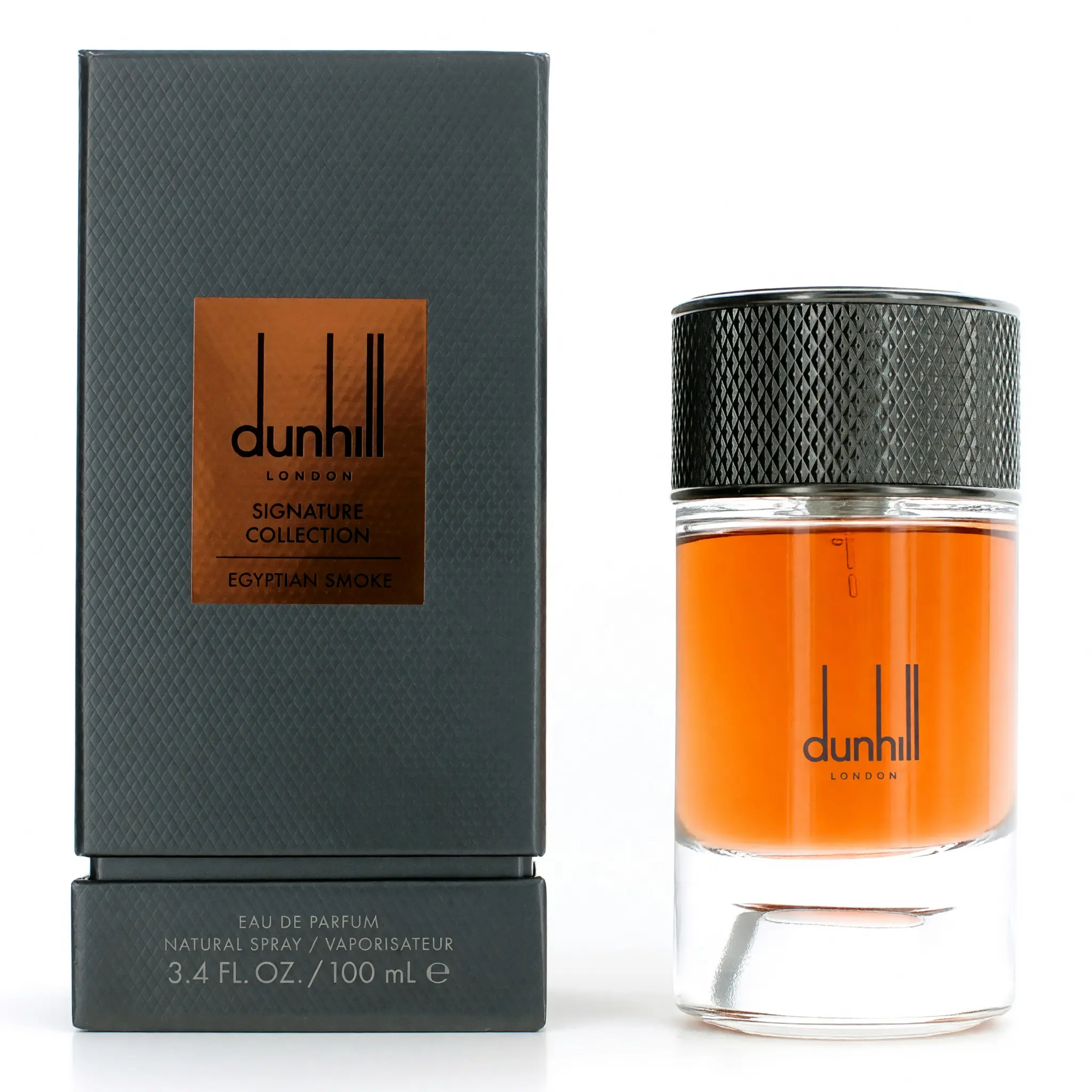 Men's Egyptian Smoke Eau de Parfum (EDP) - Modern Amber Spice Fragrance, Long-Lasting Scent, 3.4 fl oz/100 ml