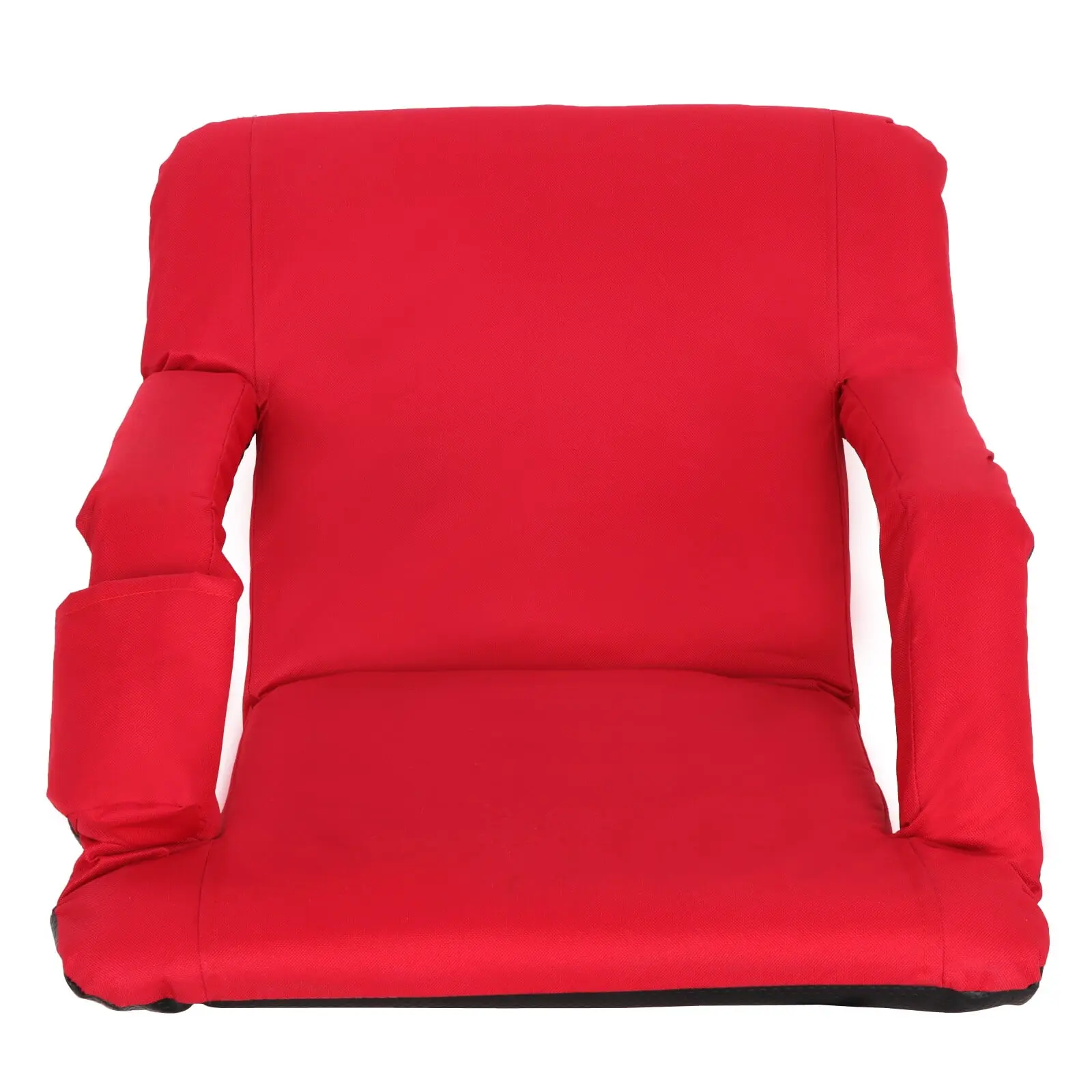 Zeny 5-Position Reclining Folding Stadium Bleacher Chair - Reclining Folding, Foldable Compact, Multi-Use Portable, Adjustable Incline Armchairs with Wide Cushion for Sports (Sports & Outdoor Camping Furniture), Reclining Folding Chairs