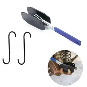 Ratchet Brake Caliper Press Tool, Universal Disc Brake Caliper Compression Tool, 3 Counts Ratchet Piston Spreader Automotive Tools for Car Brake Repair Installation
