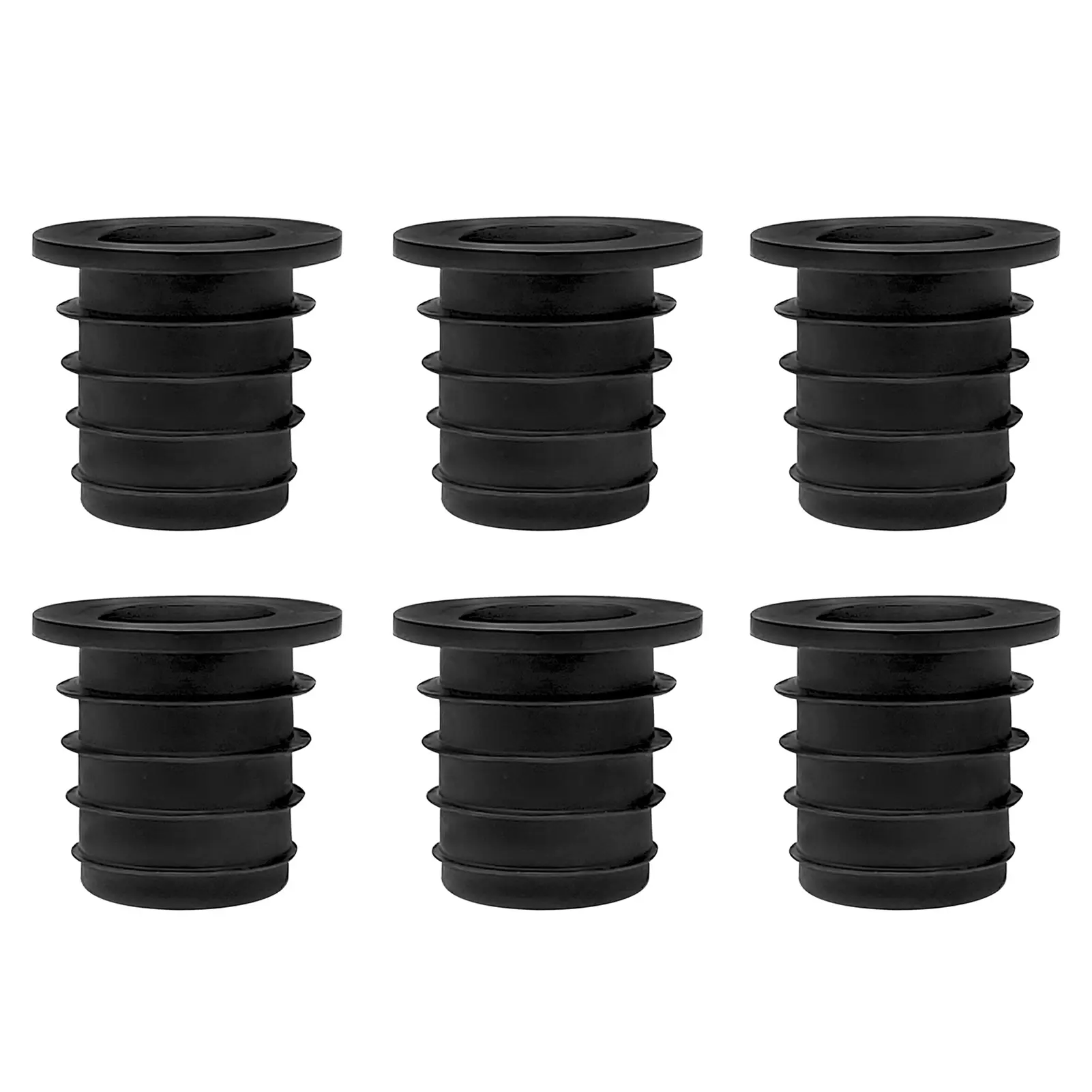 6 Pack Liquor Pourer Adapters, Pour Spouts for Large Olive Oil Bottles and Liquor Bottles, Silicone Wine Pourer Adapter Convert Any Spout Into A Large Pour Spout