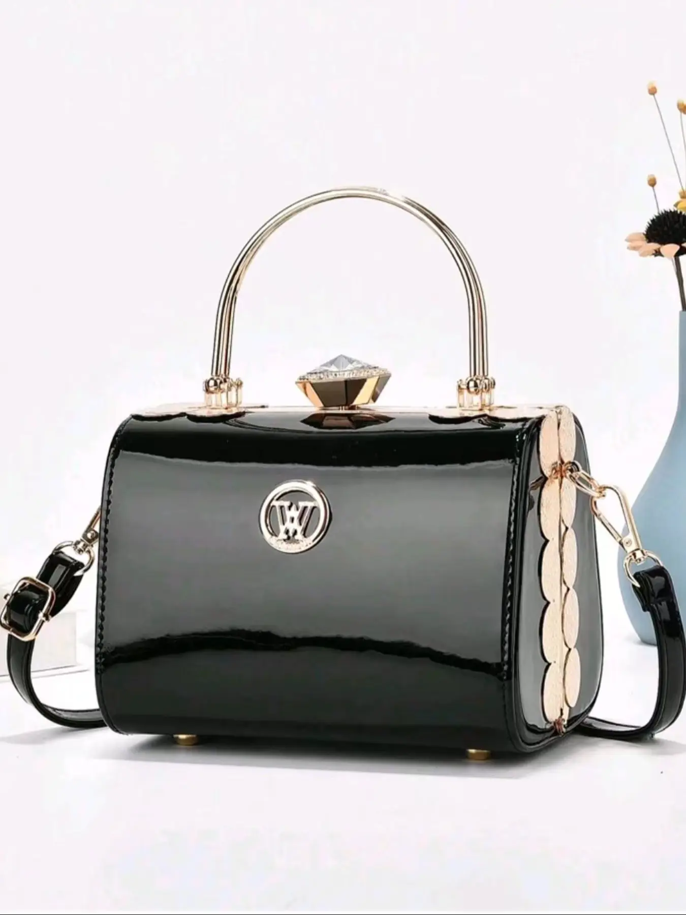 Women's Elegant Minimalist Handbag, Fashionable Solid Color Bag for Daily Used, Casual Trendy Versatile High-quality Daily Commuting Bag, Stylish Versatile Bag