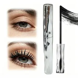 Steel tube spiral mascara, featuring a special spiral brush head made of steel – durable and waterproof, providing 24-hour wear, easy to apply, and keeps each lash individually long and curled for an extended period.