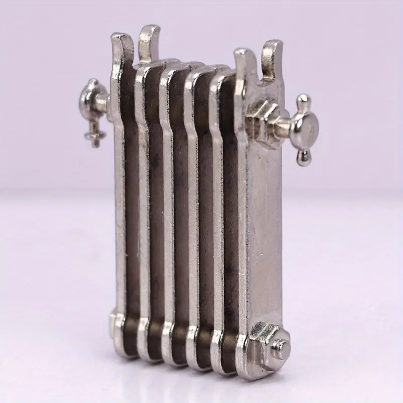 Alloy Radiator Cover 1:12 Scale Miniature for Dollhouse Scene Decoration, Perfect Christmas New Year Gift Idea