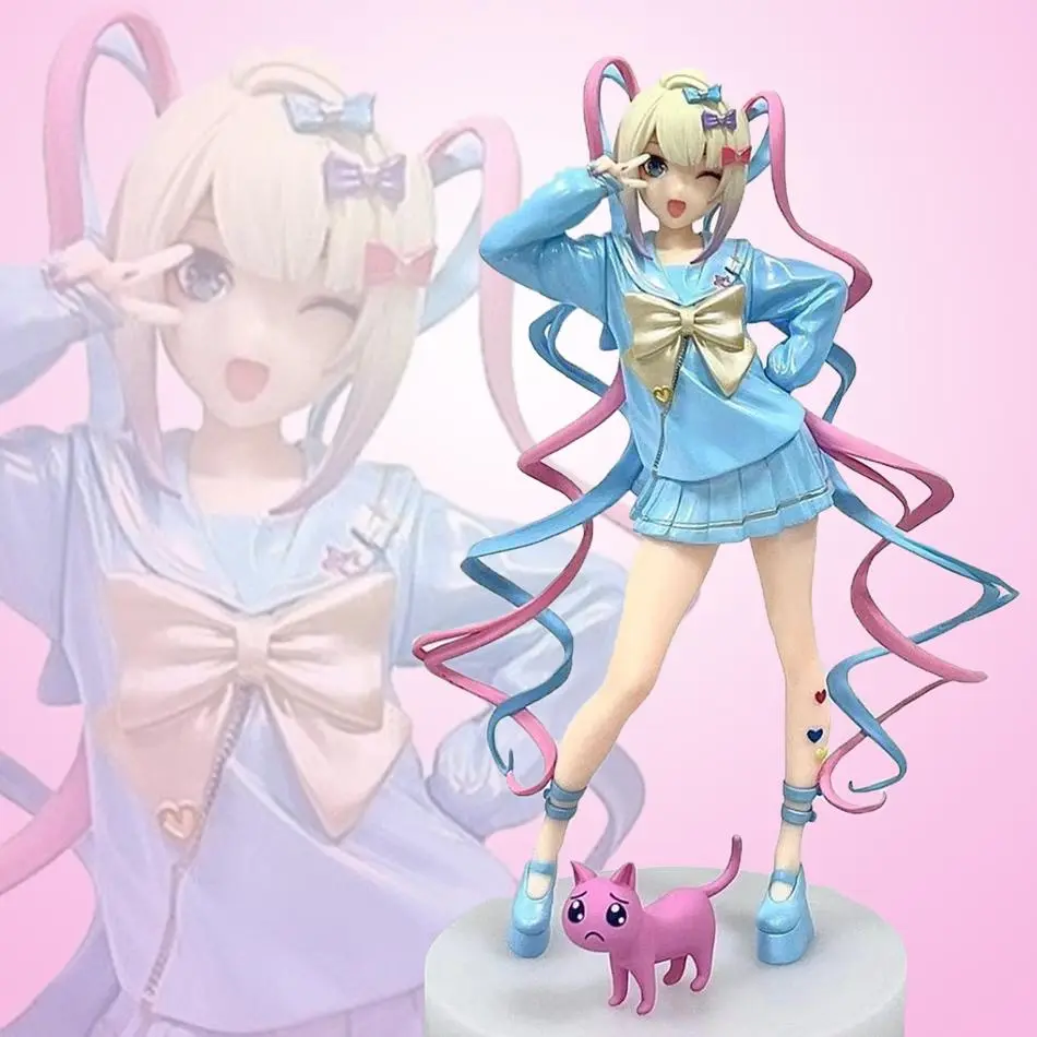 Needy Girl Overdose anime figure, Pop Up Parade, KAngel PVC collection model, kawaii figure, birthday toys
