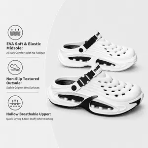 Men's & Women's Outdoor Thick-Sole Non-Slip Odor-Resistant Durable Quick-Drying Soft Beach Shoes, Slip-On Athletic Slides for Street Walking & All-Season Wear