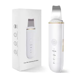 Ultrasonic Skin Cleanser Vibration Face Blackhead Remover, Deep Cleaning Exfoliating Facial Treatment, Skincare Tool for Acne Prevention