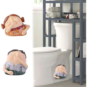2PCS Decorative Resin Toilet Bolt Knob Caps for Toilet Bottom Bowl, Easy Installation Replacement Parts