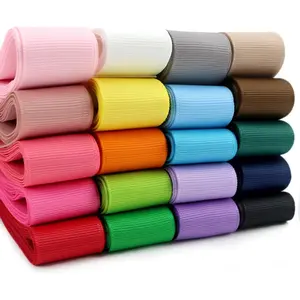 1-1/2 inch Grosgrain Ribbon 20 Color Assortment, 1.5" X 2 Yard Each, Total 40 Yds Per Package, Wide Ribbons Thick Ribbons for Crafts, Hair Bow Supplies