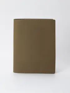 Vegan Leather Folio Cover | Suede | Large