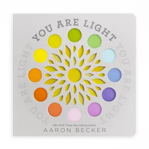 USED-You Are Light: (A Whimsical Interactive Oversized Board Book for Babies, Toddlers, Preschoolers, and Kids Ages 2-5 Exploring Color and Visual Wonder) by Becker, Aaron (Board book)