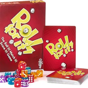 Calliope Roll for It! Fast Dice Rolling Game of Luck & Strategy for 2-4 Players, Quick Family Board Game Night Fun, Engaging Gameplay, Tabletop Games