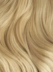 Warm Platinum Blonde Highlights (P18/613) 22" 220g - Clip-Ins