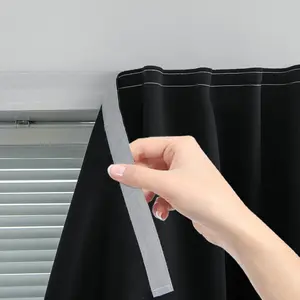 Blackout Curtain Tape, Bedroom Drapes with Magic Adhesive, Blocks 96% Light, Easy Installation, Perfect for Parties & Home Decor, Window Curtain, Home Decoration Curtain