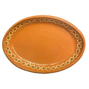 4 pieces of set Oval Plate