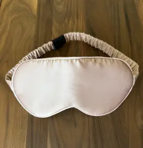 Quiet Strength Silk Sleep Mask | Mulberry Eye Mask for Deep Sleep, Light Blocking & Relaxation