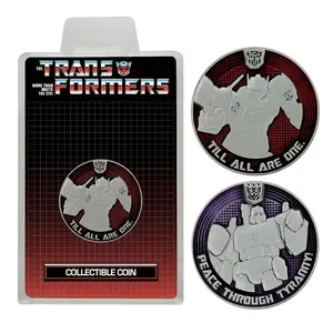 Transformers G1 Autobots vs Decepticons Limited Edition Collectible Coin