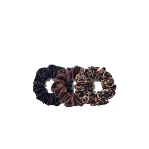 SILKE London Hair Scrunchies in Leopard Tonal