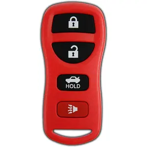 New Upgrade Key Fob for 2002 2003 2004 2005 2006 2007 2008 2009 2010 2011 2012 2013 2014 2015 2016 2017 Nissan Altima Maxima Infiniti Remote, 4-Button KBRASTU15, Programming Guide Included