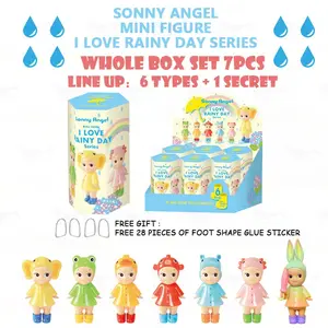 Collection Sonny Angels I LOVE RAINY DAY Series In Various Limited Editions, Super Hot Hippers - Decorate Your Phone, Computer, Desktop