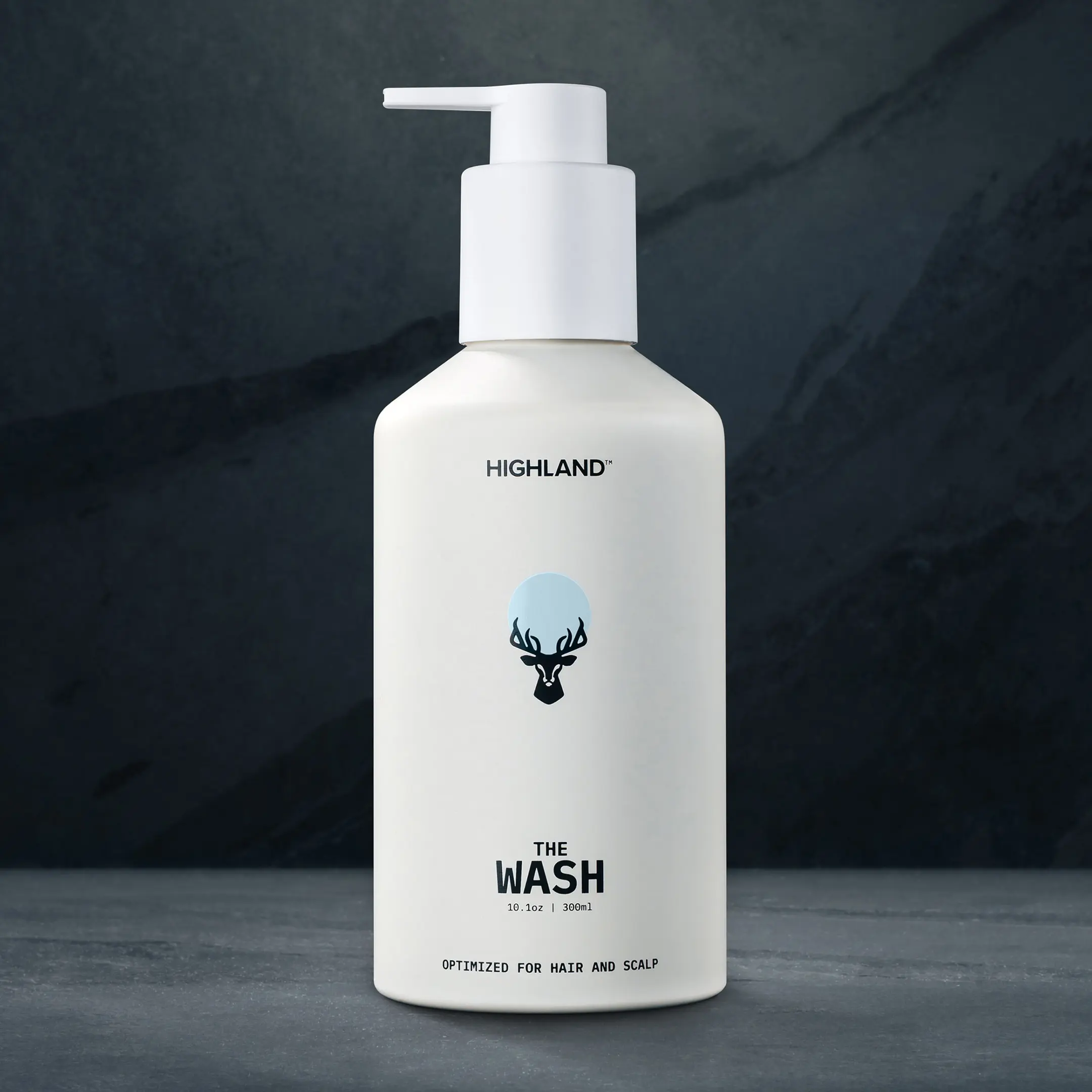 The Wash -- Hair and scalp shampoo-alternative. Hydrating, cleansing, balancing, non-stripping, nourishing & strengthening. Wild mint and sandalwood aroma. Crafted with botanical + science-backed ingredients.