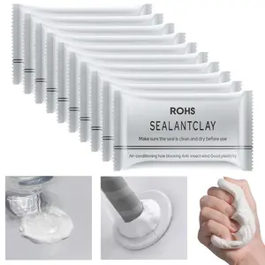 10Count Waterproof Sealant Putty,Quick Mending Mud,Repair Wall Holes,for Drain Connection,Wall Hole,Air Conditioning Hole Waterproof Seal Putty
