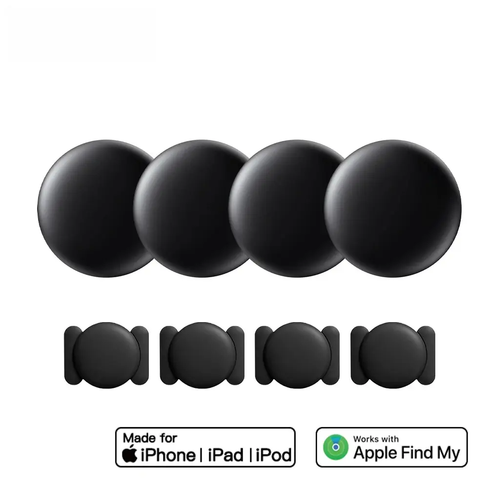 Mini Magnetic GPS Car Tracker 4Pack GPS Tracker Strong Magnetic Car Vehicle Tracking Anti-Loss Positioning Device Car Locator Work With Apple Find My APP,Father'Sdaygifts