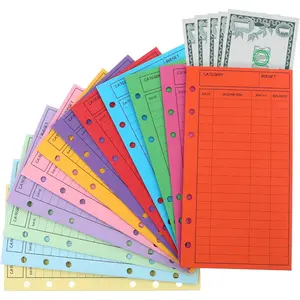 Envelopes for , 3.54 x 6.5inch  Saving Envelopes System Vertical Layout with Budget Sheet, Saving  Envelope Multi-color Budget Envelope for Budgeting  Checks Tickets, 12 count