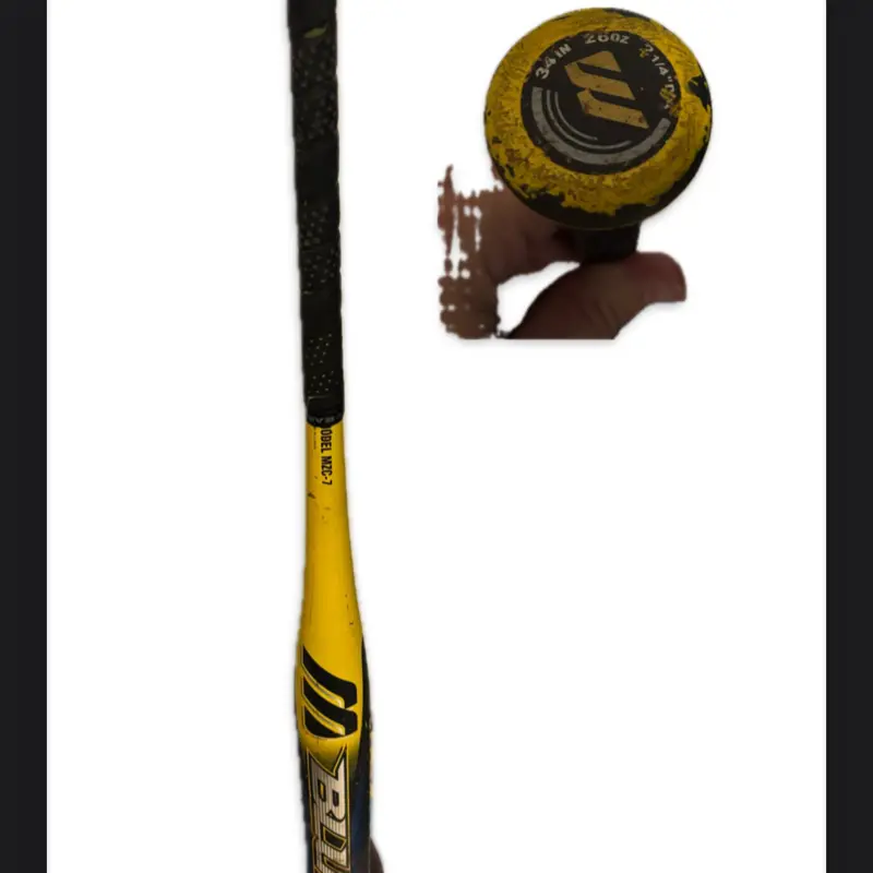 Mizuno Softball Bat: 34 inch, 26 Oz