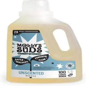 Liquid laundry detergent clean laundry detergent soap for sensitive skin 2x concentrated high efficiency he unscented 100 loads