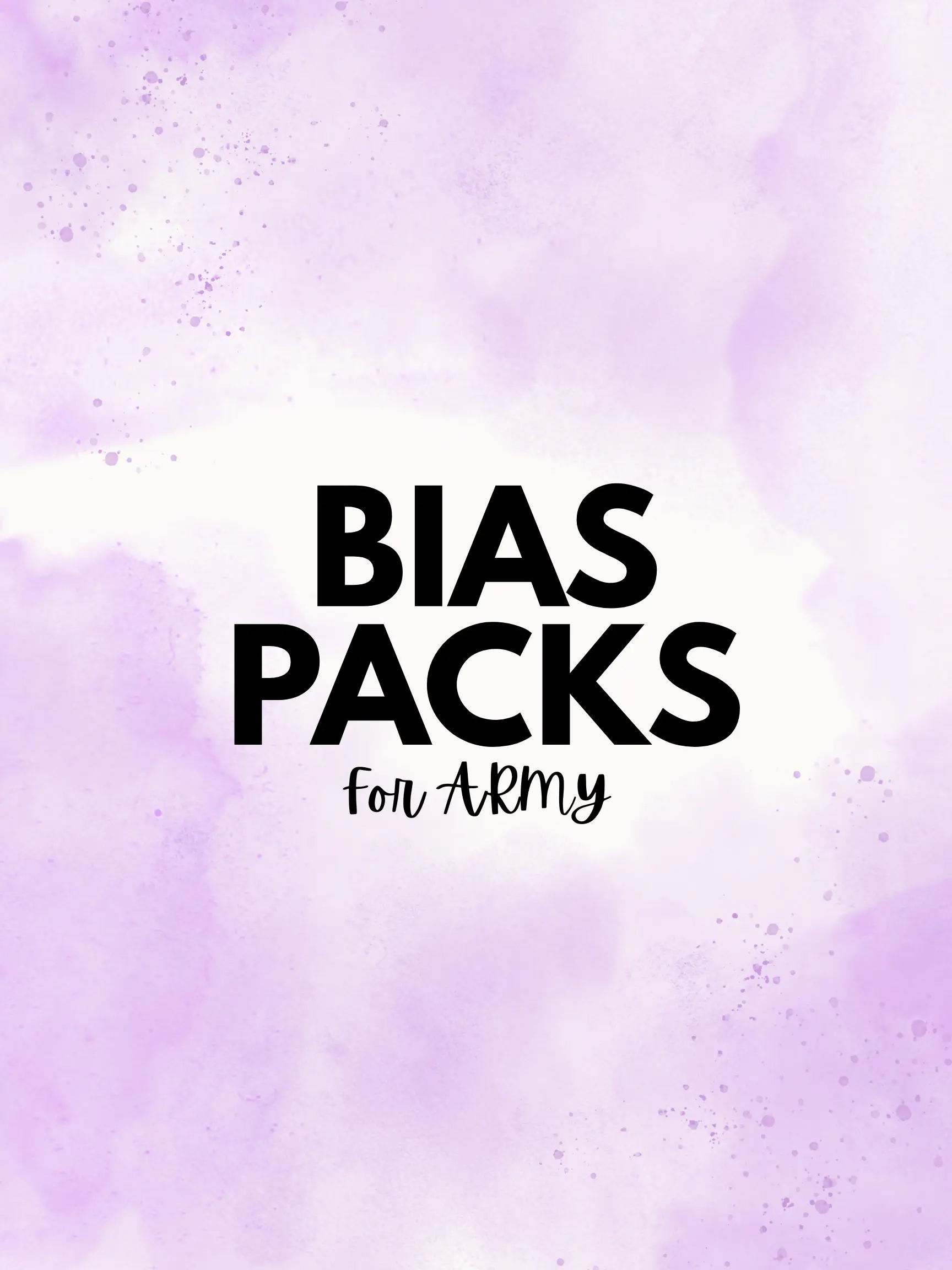 Bias Packs - PCs, Photo Strips