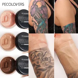 Lasting Concealer Cream Natural Skin Tone Modification Waterproof Full Cover Acne Mark Dark Circles Eye Contour Corrector Concealer Palette Moisturizing Face Makeup Cometics