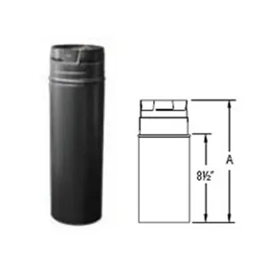 Dura Vent 3PVP-48 3 x 48 in. PelletVent Pro Straight Length Pipe