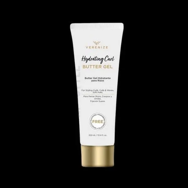 Verenize Hydrating Curl Cream for Curly Hair, Moisturizing Styling Product to Enhance Curl Definition