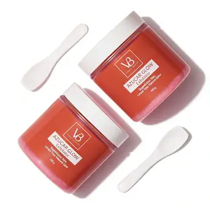 VB BLANQUEACULOS AZUCAR GLOW Exfoliant & Brightening Sugar Scrub Hydrating Exfoliating Facial Cleanser for Smooth Skin 100g