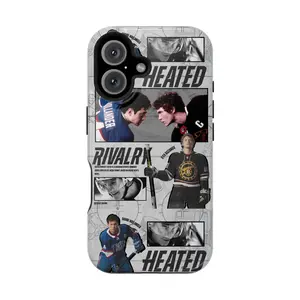 Heated Rivalry Movie Collage MagSafe Phone Case, Rozanov Hollander Romance Phone Case Phone Cover Hard Cases Tough 2-piece Magnetic Phone Case