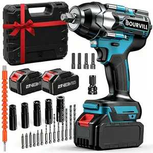 3-in-1 Cordless Brushless Impact Wrench – 700N High Torque Power Tool Perfect for Car Repair, Home DIY & Construction
