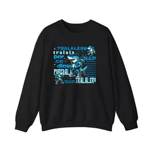 Tralalero Tralala Shark Shirt, Porcodioe Porcuala Shirt, Cute Shark Tralalero Shirt, Cotton, Full Colors, Full Sizes, For Men, For Women