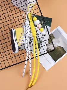 Trendy Street Style Mini Canvas Shoe Keychain, Classic Sneaker Design, Multiple Colors Available, Perfect Gift for Friends & Family