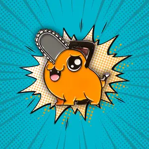 Pochita Enamel Pin Pochita Enamel Pin