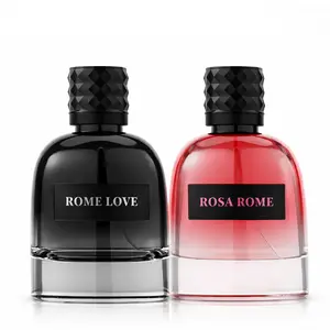 VLONIS Couple Fragrance Gift Set | Rome Love for Him & Rosa Rome for Her | Eau de Parfum 2x100ml | Long Lasting Floral Woody Perfume Set Body Scent Edp Tester Cologne Gift Set perfume for men Couples Anniversary Valentine