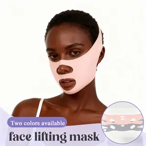 Beauty Shaping Sleep Mask, Double Chin Eliminator, V-Shaped Slimming Face Mask, Reusable Lifting and Firming Mask - Anti-Aging Wrinkle-Fighting Band
