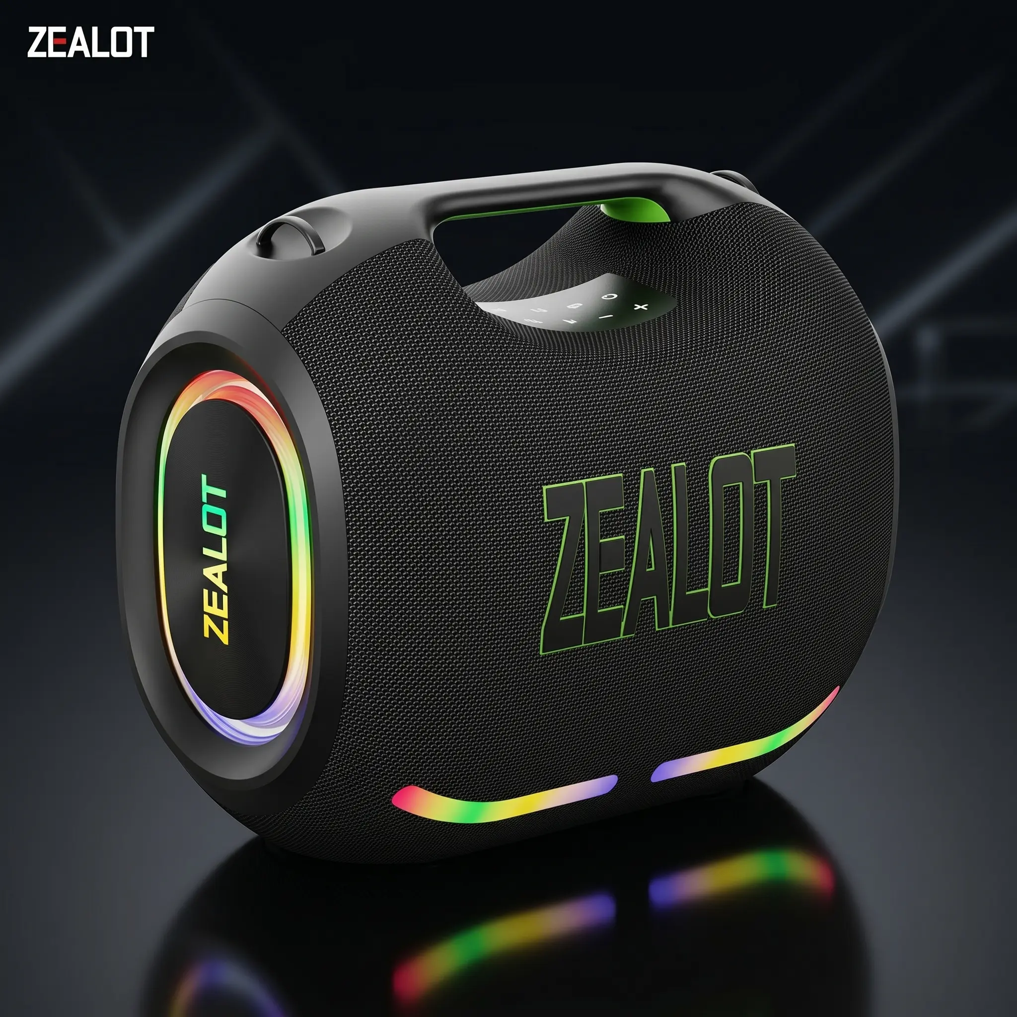 330W Maximum power ZEALOTs ZE21 Loud Bluetooth Speaker – Huge Bass, 48000mAh Battery, TWS Pairing, Party Anywhere Audio Compact Portable Rechargeable Connection Stereo