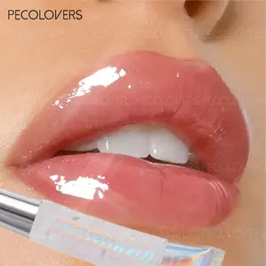 Clear Jelly Moisturizing Lip Oil Plumping Lip Gloss Waterproof Liquid Lipstick Makeup Sexy Lips Tint Cosmetic